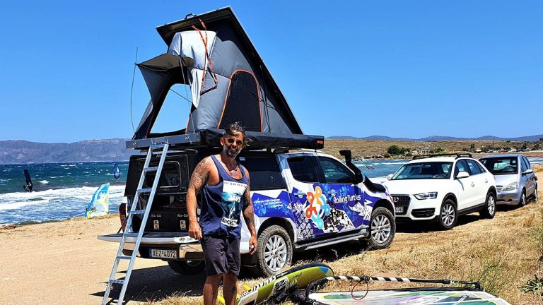 Rolling Turtles - 4×4 Automatic Gearbox Pickup Camper 03