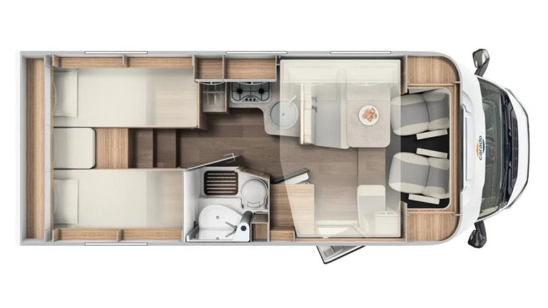 Rolling Turtles - Motorhome Low Profile Carado T338 (10)